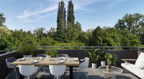 Programme immobilier neuf LES DUOS DES AUBEPINES - Rohrwiller esprit village à proximité piétonne des commodités (67410) - Référence : 12662