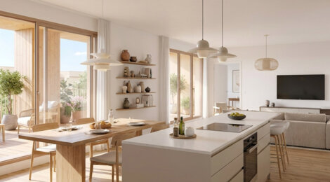 Programme immobilier neuf O² - Romainville appartements avec extérieur près du parc des Forts (93230) - Référence : 17579