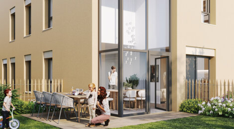 Programme immobilier neuf O² - Romainville appartements avec extérieur près du parc des Forts (93230) - Référence : 17579