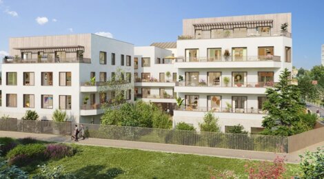 Programme immobilier neuf 64 RUE DU TROU VASSOU - Romainville résidence contemporaine dans la ZAC de l’Horloge (93230) - Référence : 17821