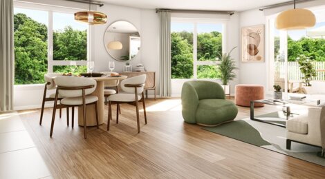 Programme immobilier neuf 64 RUE DU TROU VASSOU - Romainville résidence contemporaine dans la ZAC de l’Horloge (93230) - Référence : 17821