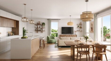 Programme immobilier neuf 64 RUE DU TROU VASSOU - Romainville résidence contemporaine dans la ZAC de l’Horloge (93230) - Référence : 17821