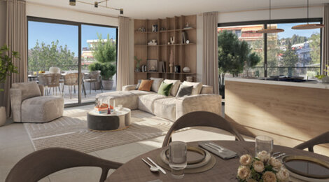 Programme immobilier neuf Lemon Roc - Roquebrune-Cap-Martin résidence intimiste en plein centre-ville (06190) - Référence : 17152
