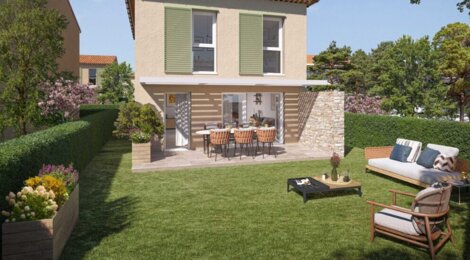Programme immobilier neuf Le Hameau des Oliviers - Roquebrune-sur-Argens domaine familial au calme (83520) - Référence : 17887