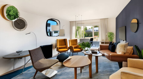 Programme immobilier neuf RÉSIDENCE DU LAGO - Roques : Appartements T2–T3 avec terrasses, visiophone et proximité commodités (31120) - Référence : 6848