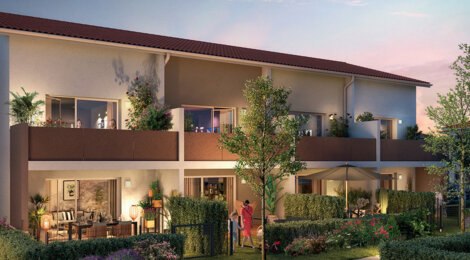 Programme immobilier neuf RESIDENCE DU LAGO - Roques, logements du 1 au 3 pièces près de Toulouse (31120) - Référence : 17659
