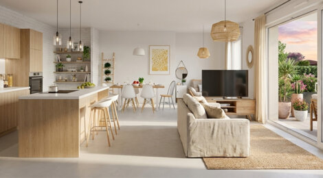 Programme immobilier neuf RESIDENCE DU LAGO - Roques, logements du 1 au 3 pièces près de Toulouse (31120) - Référence : 17659