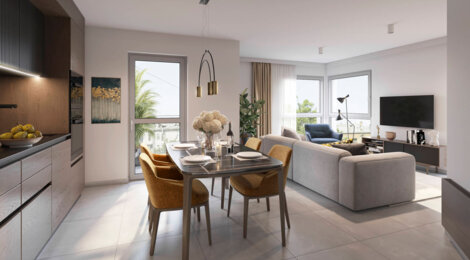 Programme immobilier neuf L'Orée de l'Ousseau - Roquettes à quelques minutes du château des Confluences (31120) - Référence : 9403