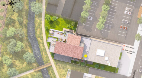 Programme immobilier neuf COTE RIVES - Roquevaire : appartements T2-T3 neufs avec vues sur le massif du Garlaban (13360) - Référence : 2626