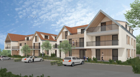 Programme immobilier neuf LES AMANDIERS - Rosenwiller en lisière de forêt (67560) - Référence : 13049