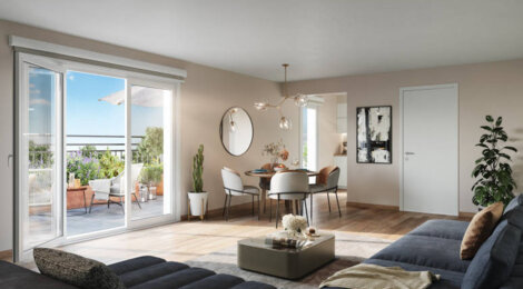 Programme immobilier neuf Opale & Sens - Rosny-Sous-Bois : maisons et appartements neufs du studio au 5 pièces en lisière de Neuilly-Plaisance (93110) - Référence : 15429