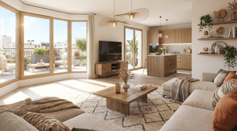 Programme immobilier neuf VILLA FLORA - Rosny-sous-Bois résidence intimiste proche Paris (93110) - Référence : 16689