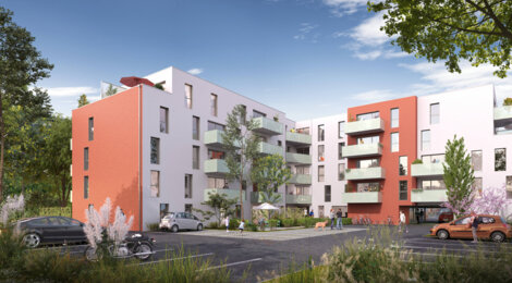 Programme immobilier neuf FIL'ARTY - Roubaix : Appartements T2–T4 avec terrasses, parking sécurisé et proximité tramway Alfred Mongy (59100) - Référence : 9885