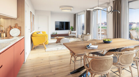 Programme immobilier neuf BOTANIKA - Roubaix près du boulevard de Mulhouse (59100) - Référence : 15719