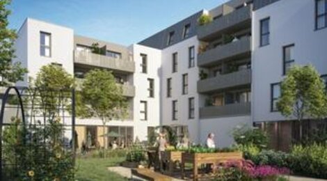 Programme immobilier neuf L'ANGORA - Roubaix : Résidence seniors studio–T3 avec piscine, LMNP et espace beauté en centre-ville proche du Centre Hospitalier (59100) - Référence : 14410