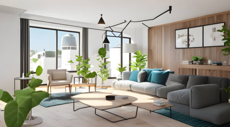 Programme immobilier neuf L'ANGORA - Roubaix : Résidence seniors studio–T3 avec piscine, LMNP et espace beauté en centre-ville proche du Centre Hospitalier (59100) - Référence : 14410