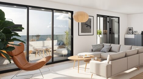Programme immobilier neuf LE MELVILLE - Rouen adresse confidentielle près des quais de Seine (76000) - Référence : 12104
