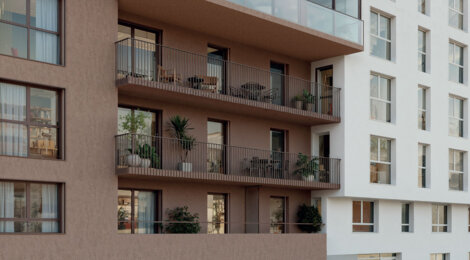 Programme immobilier neuf CôtéPasteur-CageA1 - Rouen appartements lumineux près des Docks 76 (76000) - Référence : 17741