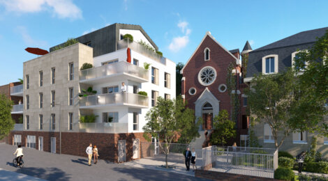 Programme immobilier neuf LE PARC DES MATHURINS - Rouen : appartements neufs du 2 au 4 pièces éligibles PTZ en centre historique (76000) - Référence : 15217