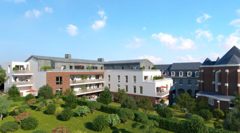 Programme immobilier neuf LE PARC DES MATHURINS - Rouen : appartements neufs du 2 au 4 pièces éligibles PTZ en centre historique (76000) - Référence : 15217