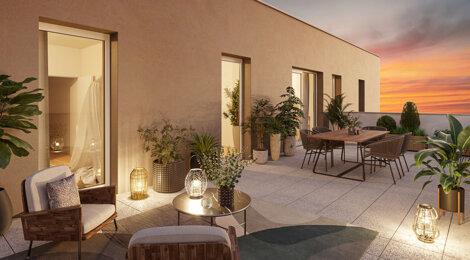 Programme immobilier neuf Calypso - Rouen : appartements neufs du 2 au 4 pièces éligibles PTZ en quartier Rondeaux (76000) - Référence : 10098