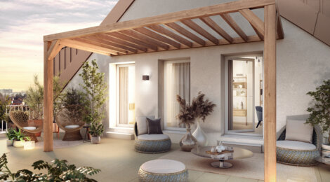 Programme immobilier neuf L'Orangerie - Rouen : appartements neufs du 2 au 5 pièces à 10 min du métro Joffre-Mutualité (76000) - Référence : 15560
