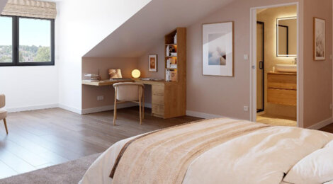 Programme immobilier neuf Le Woodtop - Rouen centre-ville à deux pas de la gare Rive Droite (76000) - Référence : 11484