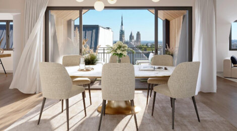 Programme immobilier neuf Le Woodtop - Rouen centre-ville à deux pas de la gare Rive Droite (76000) - Référence : 11484