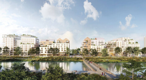 Programme immobilier neuf LES PATIOS DE GAIA - Rouen en bord de Seine proche de la Presqu’île (76000) - Référence : 11608