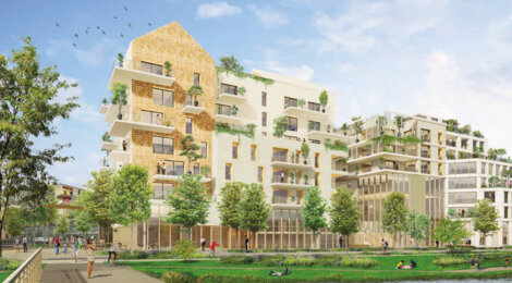 Programme immobilier neuf LES PATIOS DE GAIA - Rouen en bord de Seine proche de la Presqu’île (76000) - Référence : 11608