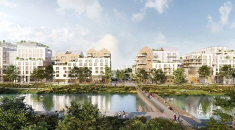 Programme immobilier neuf Gaïa - Rouen quartier Flaubert : appartements neufs face à la Seine, proximité commerces (76000) - Référence : 15655