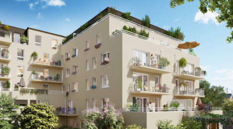 Programme immobilier neuf RESIDENCE BEAUREGARD - Rouen quartier Saint-Gervais proche centre (76000) - Référence : 17035