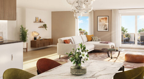 Programme immobilier neuf RESIDENCE BEAUREGARD - Rouen quartier Saint-Gervais proche centre (76000) - Référence : 17035