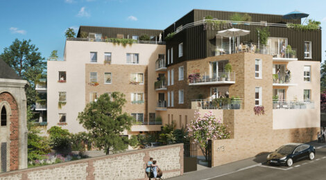 Programme immobilier neuf RESIDENCE BEAUREGARD - Rouen quartier Saint-Gervais proche centre (76000) - Référence : 17035