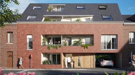 Programme immobilier neuf RESIDENCE IRIS (ancien LA MARE DU PARC) - Rouen résidence intimiste à deux pas du métro (76000) - Référence : 12062