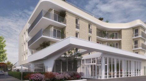 Programme immobilier neuf PATIO FLORA - Rouen : résidence senior et appartements neufs en quartier Jardin des Plantes (76000) - Référence : 15355