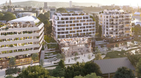 Programme immobilier neuf OPEN AIR - Rouen rive droite à proximité de la Seine résidence étudiante (76000) - Référence : 17041