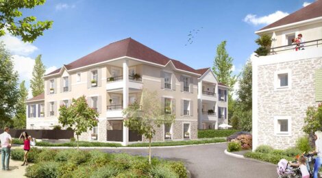 Programme immobilier neuf VILLA RUBELLA - Rubelle : Logements avec balcons, terrasses et label BBC dans le quartier Les Trois Noyers (77950) - Référence : 1842