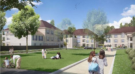 Programme immobilier neuf VILLA RUBELLA - Rubelle : Logements avec balcons, terrasses et label BBC dans le quartier Les Trois Noyers (77950) - Référence : 1842