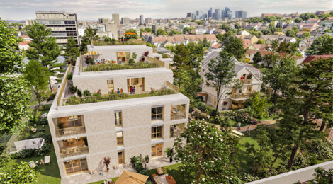 Programme immobilier neuf Les Hydrangeas - Rueil-Malmaison à moins de 10 min du RER A (92500) - Référence : 16398