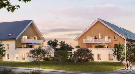Programme immobilier neuf LE CLOS MARTENEX (Picking) - Rumilly à mi distance entre le lac d’Annecy et le lac du Bourget (74150) - Référence : 13395