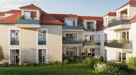 Programme immobilier neuf Le Clos des Meulières - Saclay résidence villageoise au cœur du centre (91400) - Référence : 17437