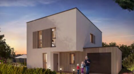 Programme immobilier neuf NATURESSENCE - Sainghin-en-Weppes : Maisons neuves avec jardins privatifs et espaces verts en plein centre-ville (59184) - Référence : 9748