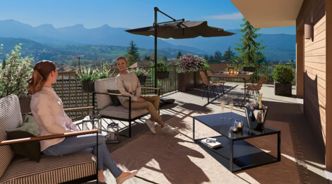 Programme immobilier neuf Harmonya - Saint-Alban-Leysse au cœur des Bauges (73230) - Référence : 13693