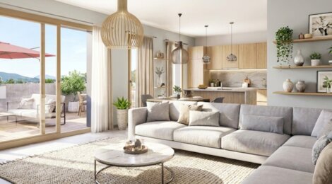 Programme immobilier neuf RESIDENCE SESAME - Saint-Alban-Leysse résidence intimiste à 15 minutes du lac du Bourget (73230) - Référence : 11787