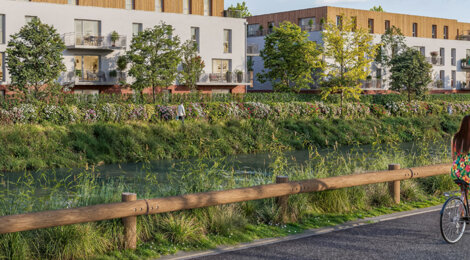 Programme immobilier neuf REFLETS D'Ô - Saint-Amand-les-Eaux vivre au cœur d’un parc naturel et du canal (59230) - Référence : 16982
