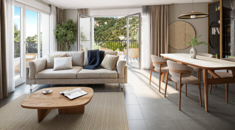 Programme immobilier neuf RIVES MÉRINDOL - Saint-André-de-la-Roche centre près de Nice (06730) - Référence : 14333