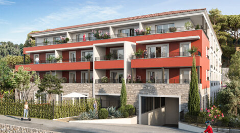 Programme immobilier neuf RIVES MÉRINDOL - Saint-André-de-la-Roche centre près de Nice (06730) - Référence : 14333