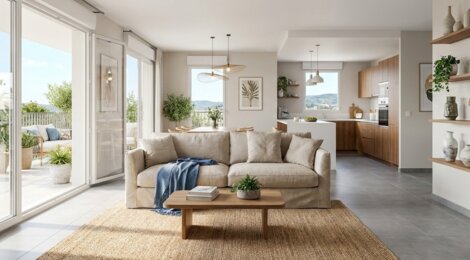 Programme immobilier neuf RIVES MÉRINDOL - Saint-André-de-la-Roche centre près de Nice (06730) - Référence : 14333