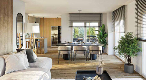 Programme immobilier neuf FLOW - Saint-André-lez-Lille centre proche des bords de Deûle (59350) - Référence : 12422